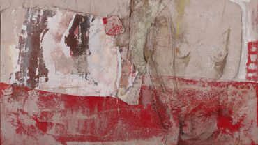Bruno Freddi Dipinti Frammento su muro figurato