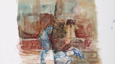 Bruno Freddi Dipinti luci in scena il pesce blu